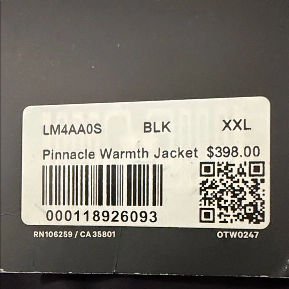 lululemon athletica Men's Black Puffer Jacket - Picture 6 of 7